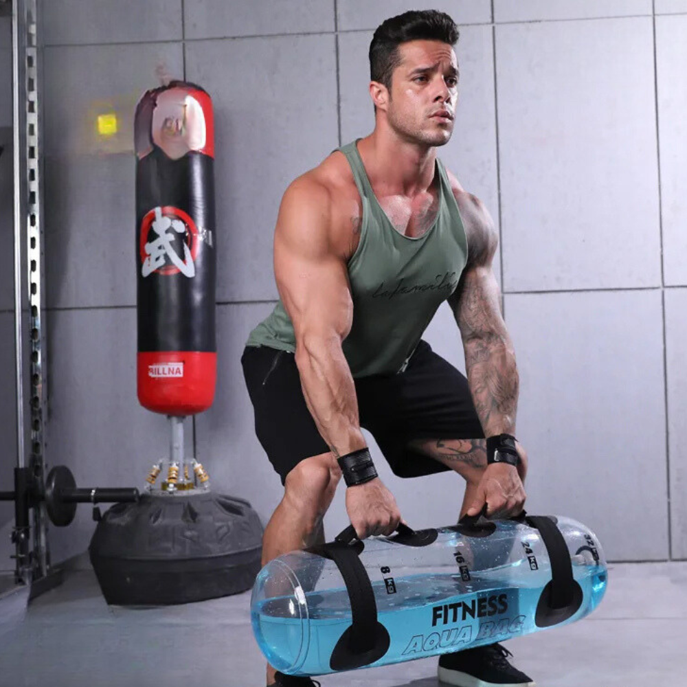 Tragbarer, wassergefüllter Power Bag von Lighteme für Krafttraining und Stabilitätsfitness