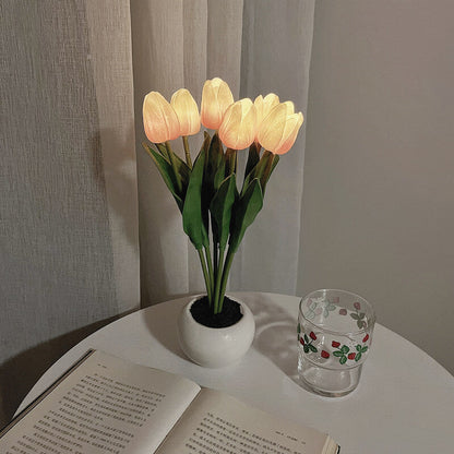 Lighteme Tulip Atmosphere Nachtlampe