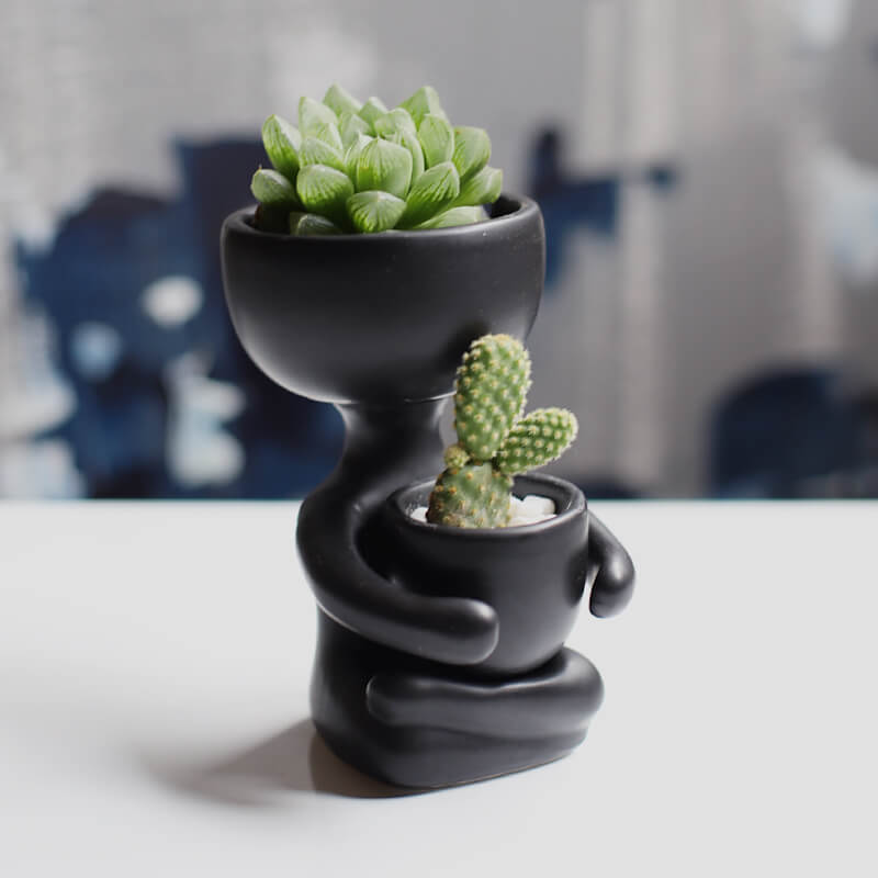 Vase décoratif créatif et mignon en céramique Lighteme