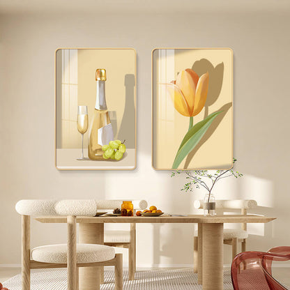 Lighteme Flower Cup Crystal Porcelain Art Painting Set