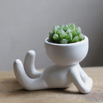 Vase décoratif créatif et mignon en céramique Lighteme