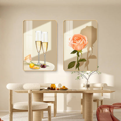 Lighteme Flower Cup Crystal Porcelain Art Painting Set