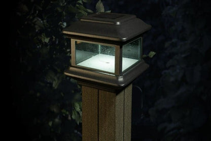 Lighteme Solar Cap Light - Black