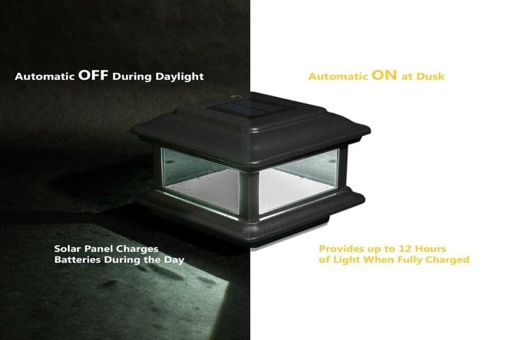 Lighteme Solar Cap Light - Black