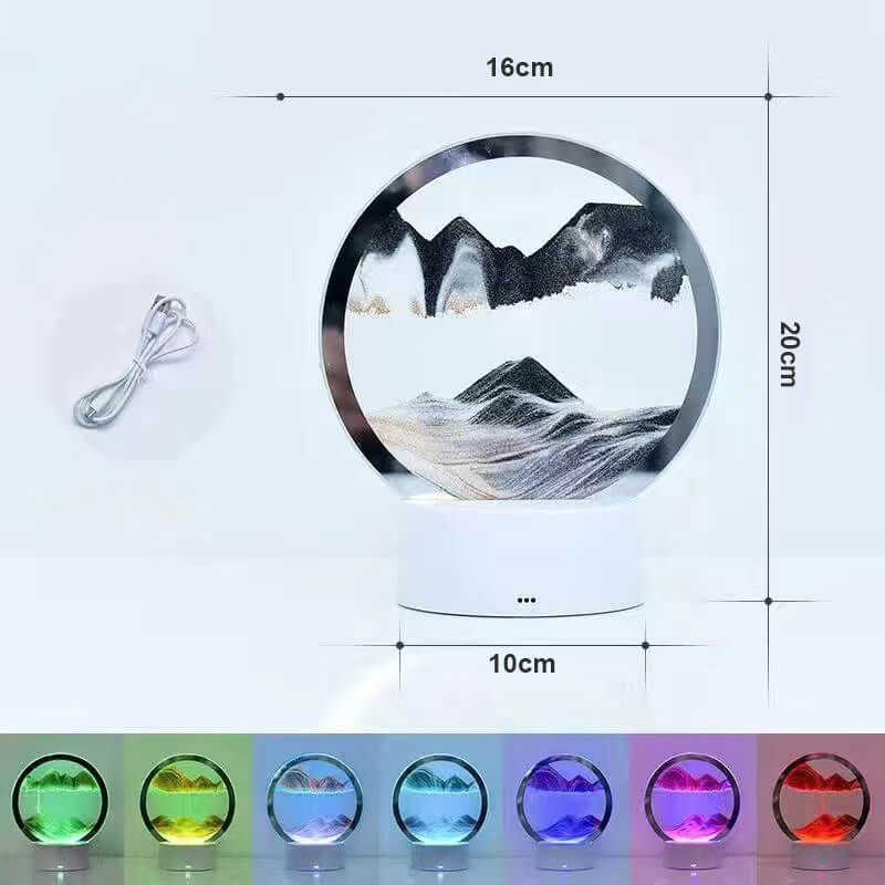 Lighteme Sand Painting Table Lamp