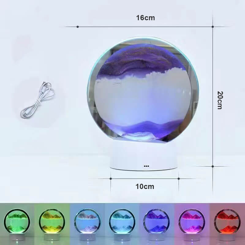 Lighteme Sand Painting Table Lamp