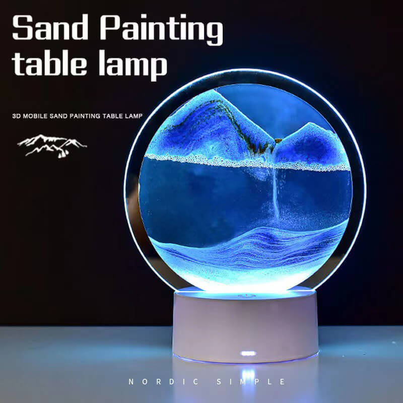 Lighteme Sand Painting Table Lamp