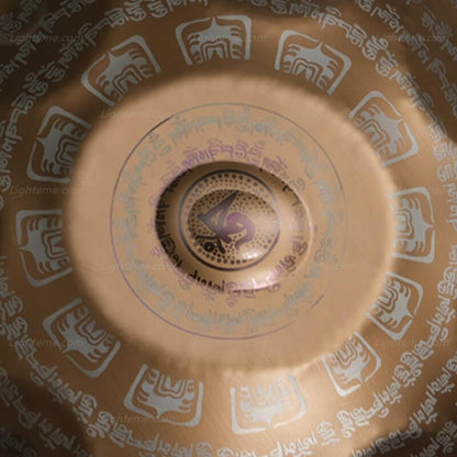 Sanskrit Maßgeschneiderte Handpan drums aus Edelstahl/Nitridstahl, D-Moll Sabye 22 Zoll 9/10/12 Noten Hang Drum Kaufen