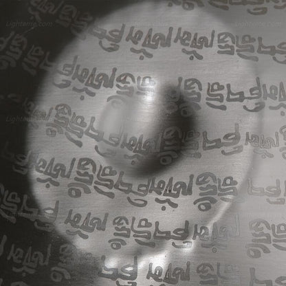 Sanskrit Maßgeschneiderte Handpan drums aus Edelstahl/Nitridstahl D-Moll Kurd / Celtic 22 Zoll 9/10/12 Noten Hanging Drum