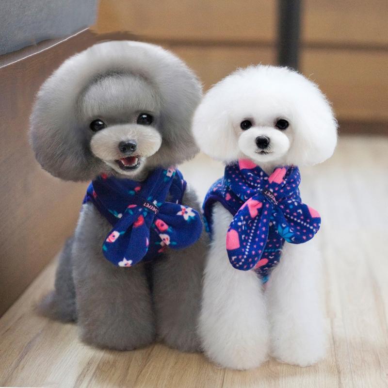 Lighteme Schal und Weste Polar-Fleece Hundemantel (2 Ausführungen &amp; 5 Größen)