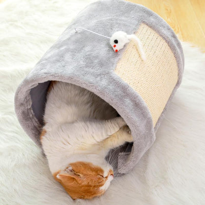 Lighteme Scratching Tube Cat Tunnel Toy