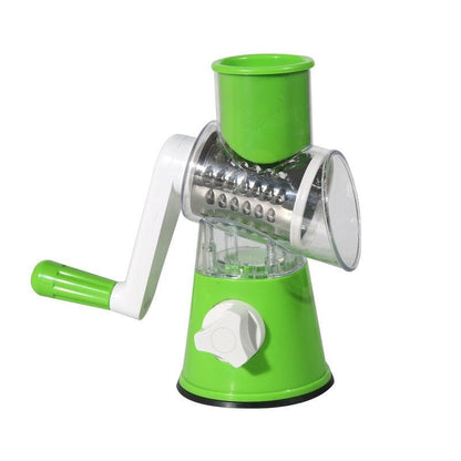 Multifunktionaler Lebensmittelschneider mit Handkurbel von Lighteme – schnell und effektiv in der Küche!