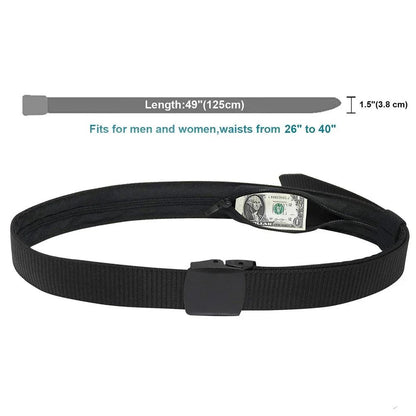 Portefeuille caché pour ceinture de voyage Lighteme 