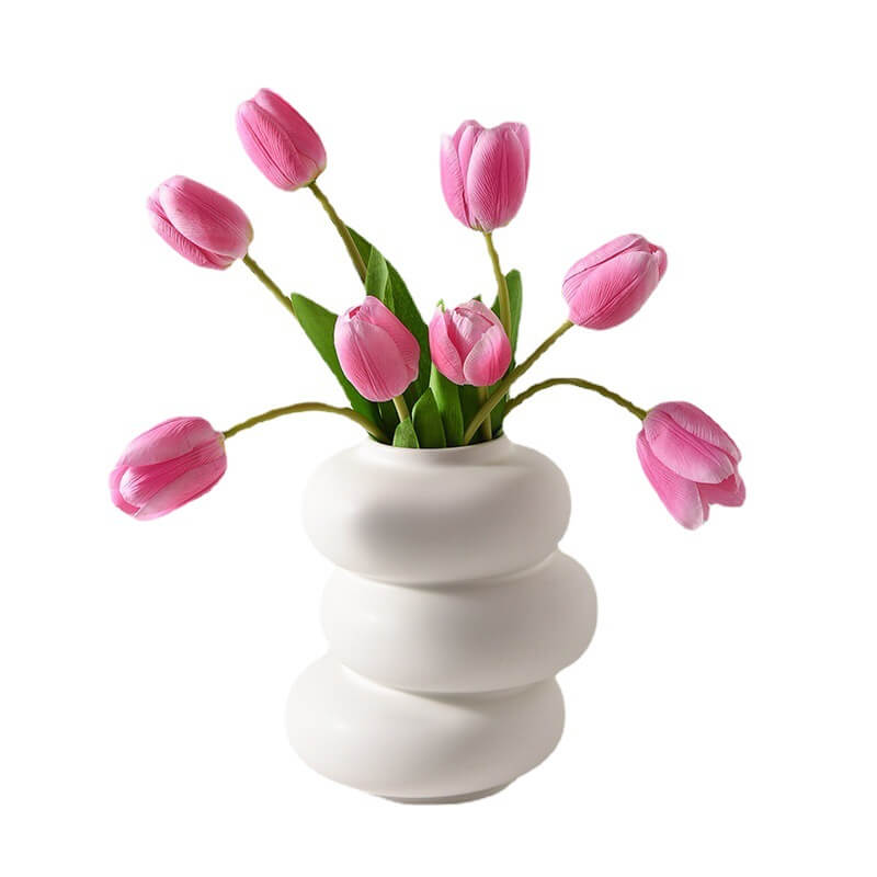 Vase en céramique en forme de galet Lighteme