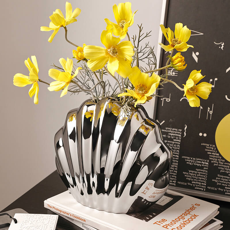 Lighteme Shell Ceramic Vase