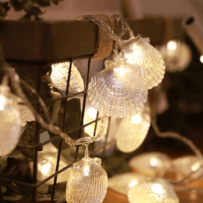 Lighteme LED-Muschel-Lichterkette