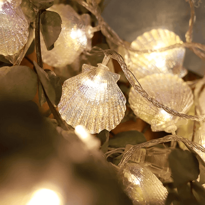 Lighteme LED-Muschel-Lichterkette