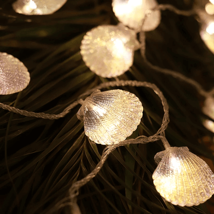 Lighteme LED-Muschel-Lichterkette