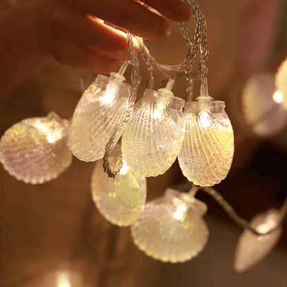 Lighteme LED-Muschel-Lichterkette