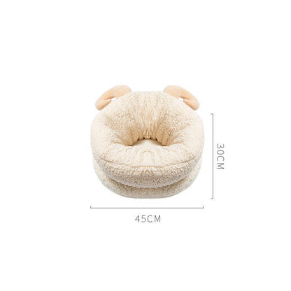 Lighteme Shofar Cat Nest Winter Warm Sleeping Bed  (2 colors & 2 sizes)