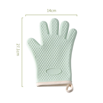 Gants de cuisson anti-brûlures isolants en silicone Lighteme
