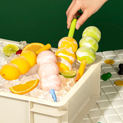 Lighteme Silicone Straw Popsicle 2 in 1 Mold