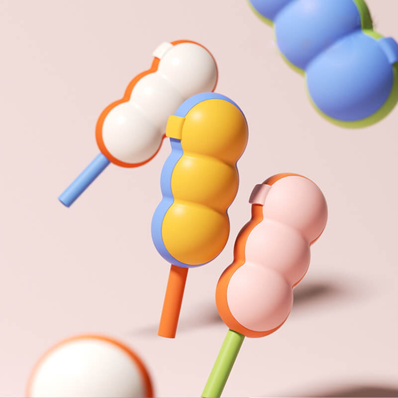 Lighteme Silicone Straw Popsicle 2 in 1 Mold