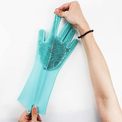 Lighteme Silicone Dog Pet Deshedding Brush Glove