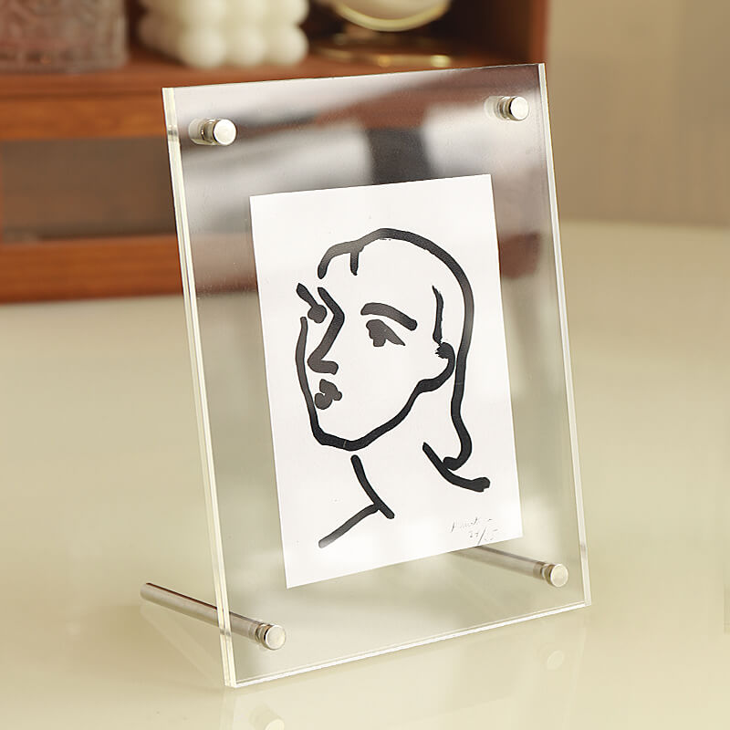 Cadre photo simple en acrylique Lighteme
