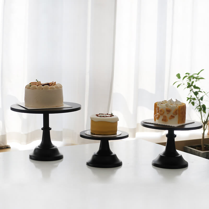 Présentoir à desserts simple en fer Lighteme
