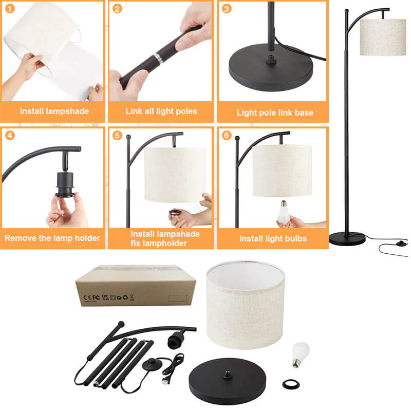 Lighteme Simple LED Floor Lamp