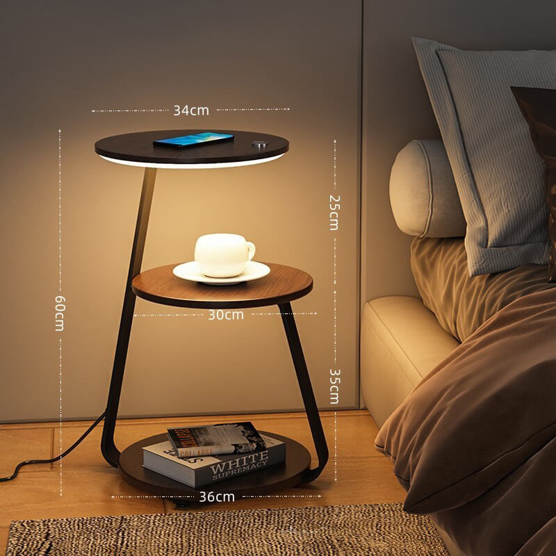 Lighteme Simple Wireless Charging Table Lamp
