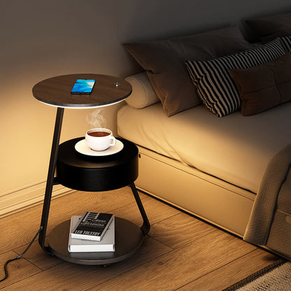 Lighteme Simple Wireless Charging Table Lamp
