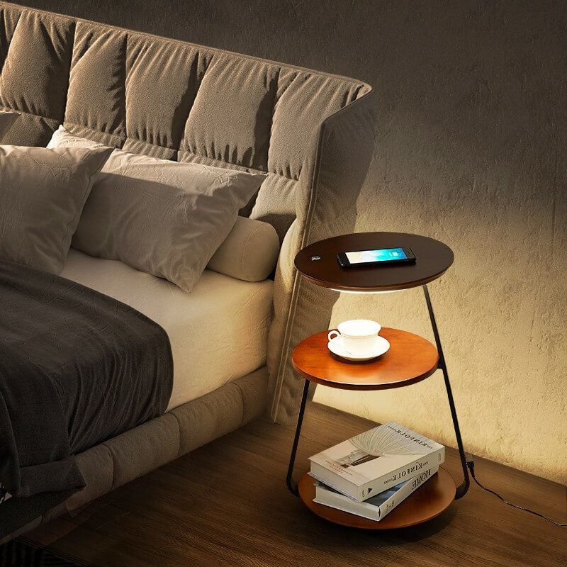 Lighteme Simple Wireless Charging Table Lamp