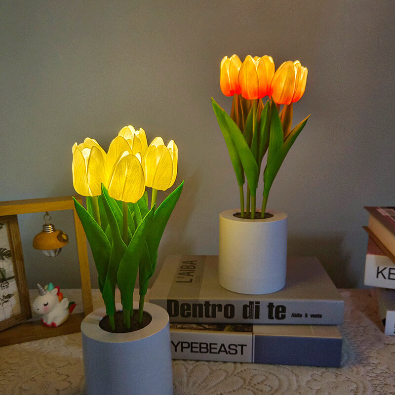 Lighteme Simulation Tulip Night Light