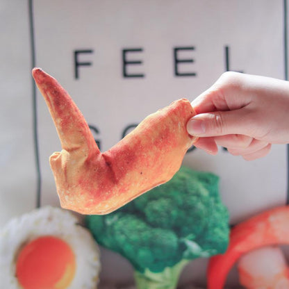 Lighteme Simulation Chicken Leg Vegetable Fruit Toy (21 Types)