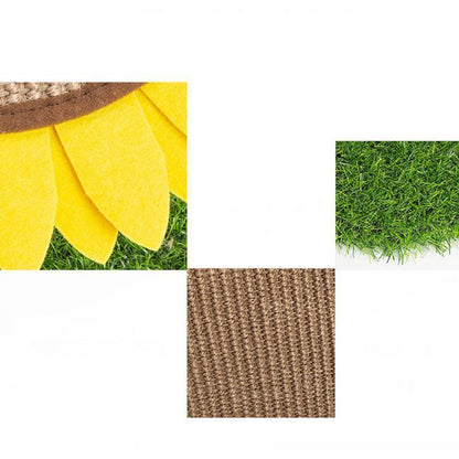 Lighteme Sisal Sunflower Cat Scratch Board