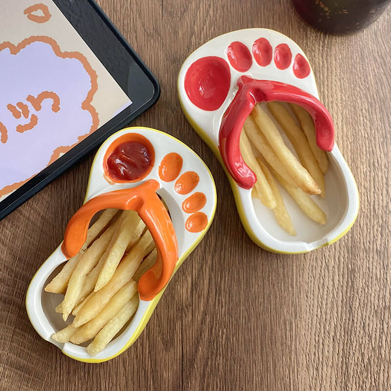 Plat en céramique Lighteme Slipper