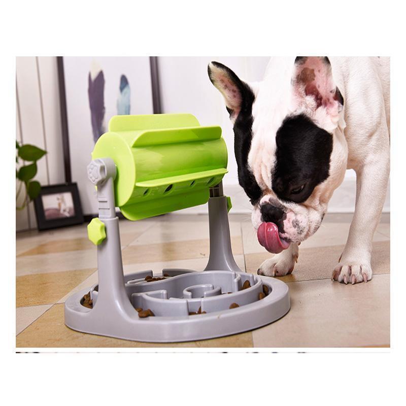 Lighteme Slow Feeder Plastic Pet Cat Dish Bowl (3 colors)