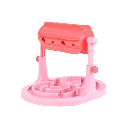 Lighteme Slow Feeder Plastic Pet Cat Dish Bowl (3 colors)