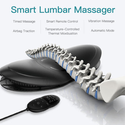 Lighteme Lumbar Trax Therapiegerät - MASSAGER MIT WÄRMEFUNKTION FÜR DEN RÜCKEN