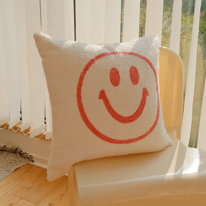Lighteme Smile Throw Pillow Cover