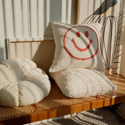 Lighteme Smile Throw Pillow Cover