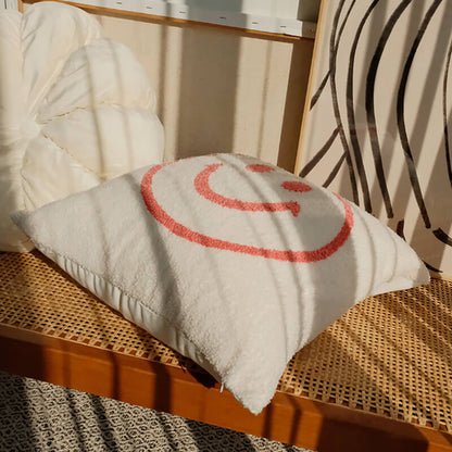 Lighteme Smile Throw Pillow Cover