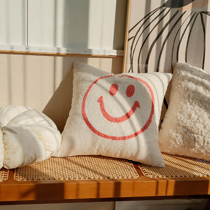 Lighteme Smile Throw Pillow Cover