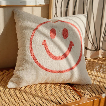 Lighteme Smile Throw Pillow Cover