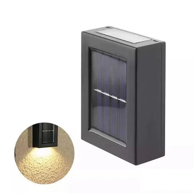 Wasserdichte solarbetriebene Außenwandleuchte von Lighteme | 1 KAUFEN, 1 GRATIS (2 STÜCK)