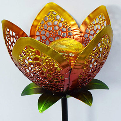Lighteme Solar Iron Flower Outdoor Decorative Light