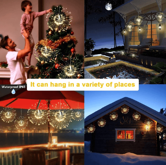 Lighteme USB LED Fireworks Light | BUY 1 GET 1 FREE (2pcs)
