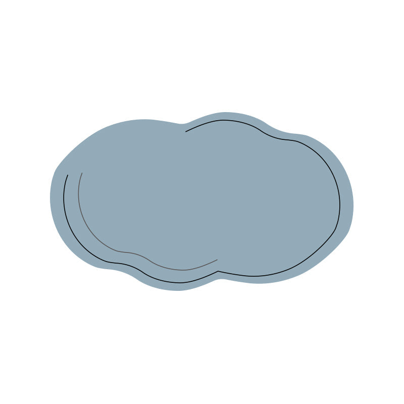 Lighteme Solid Color Cloud Diatom Mud Bath Mat